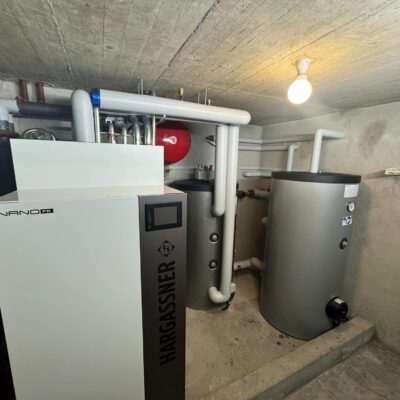 Installatie van een nieuwe centrale verwarmingsketel door erkende verwarmingsspecialist